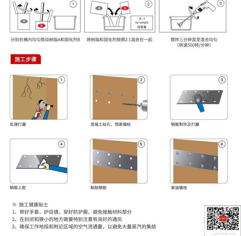 包钢阿克陶粘钢加固施工过程